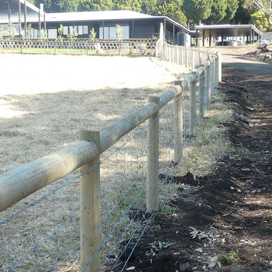 Wooden Boundary